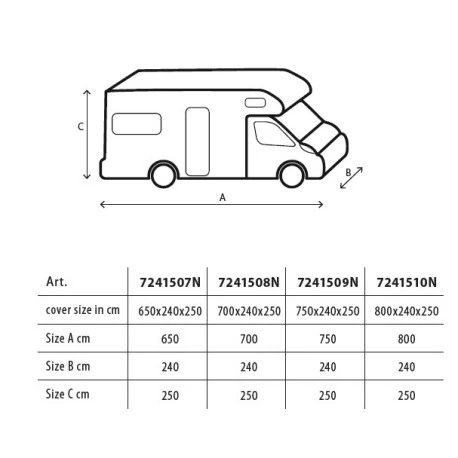 Camper Cover | SI 6 M - 650-700 5 Camper Cover | SI 6 M - 650-700 - immagine 5