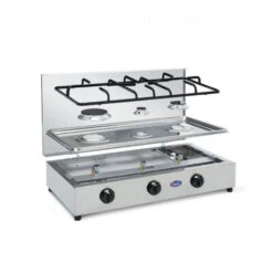 Parker® Fornello A Gas 3F Inox -Ottimale Campeggio Negozio fornello a gas inox 300 2