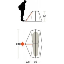 Tenda Ferrino Grit 1 5 Tenda Ferrino Grit 1 -Ottimale Campeggio Negozio tenda grit 1 2