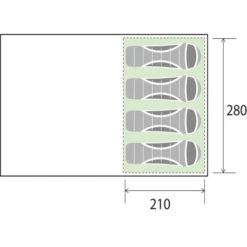 Tenda Brunner Pure 4 17 Tenda Brunner Pure 4 -Ottimale Campeggio Negozio tenda pure 4 8